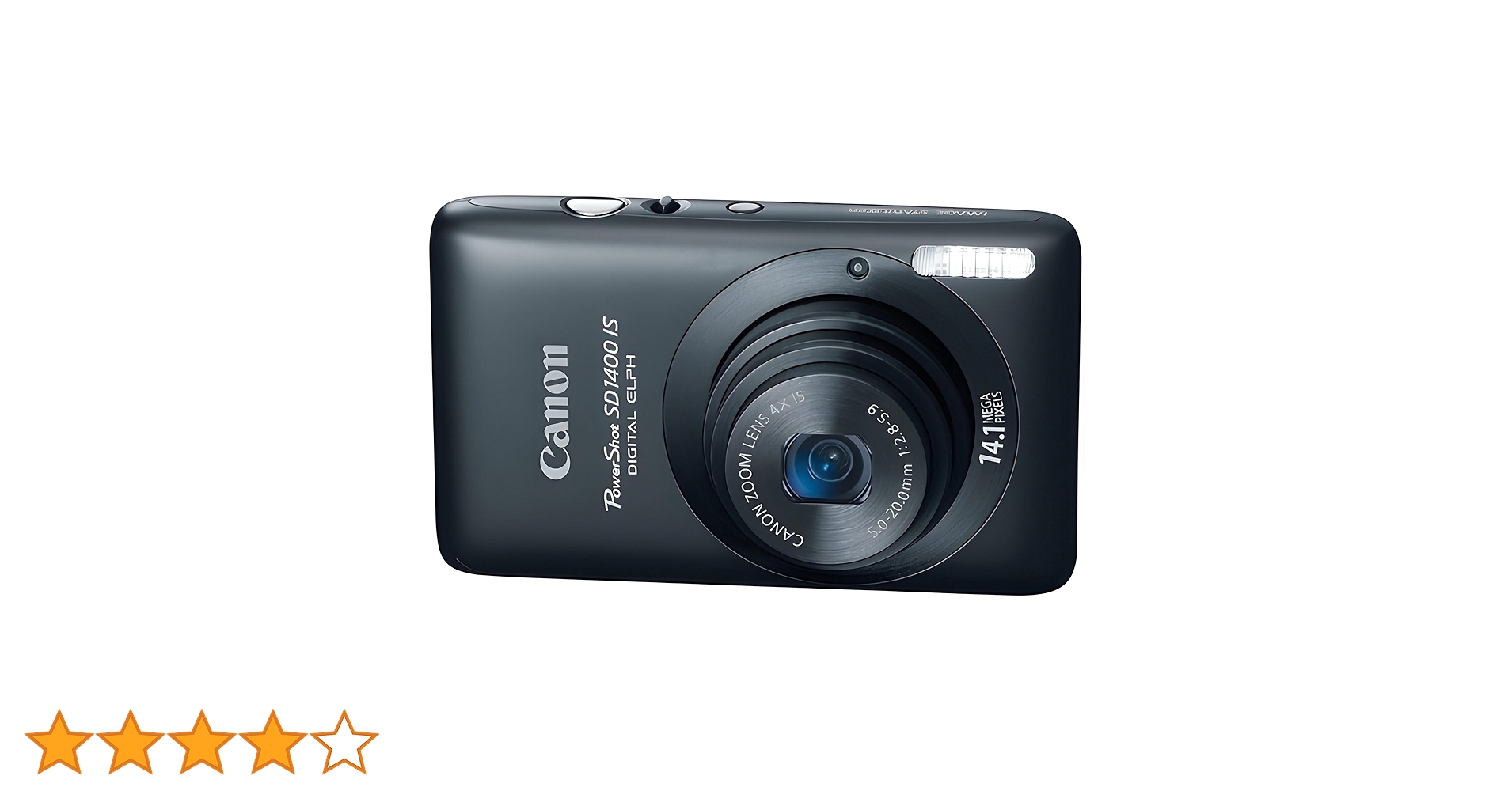 Canon PowerShot 14.1MP Camera with 4x Optical Zoom & HD Video